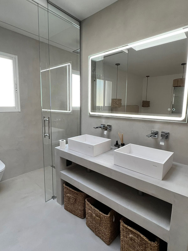 Microcemento revestimiento Malaga