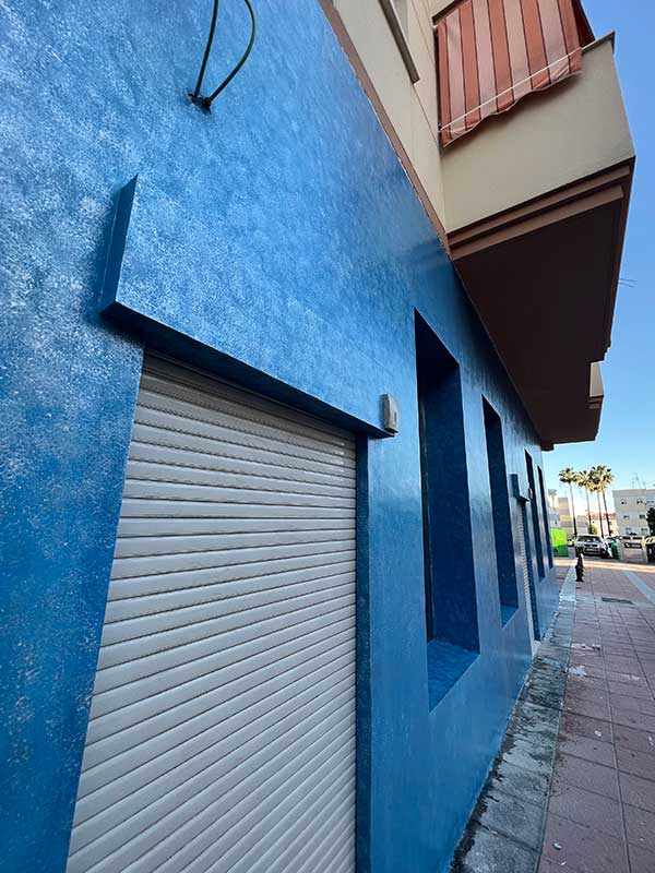 Pintura decorativa exterior