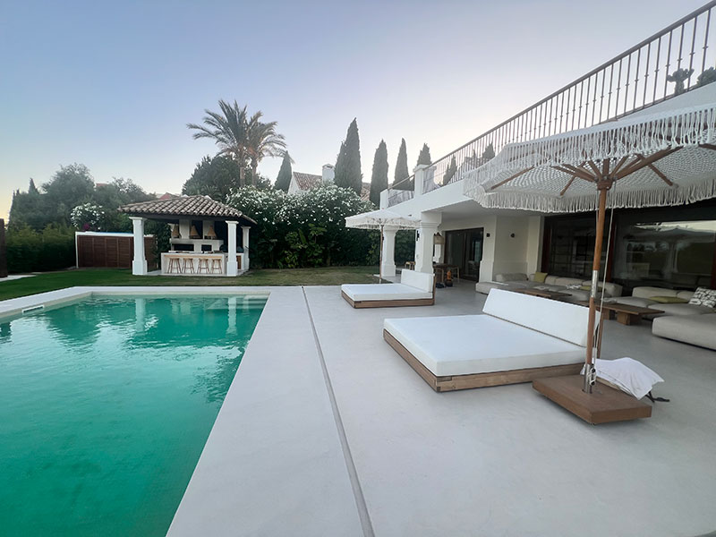 Piscinas microcemento Malaga